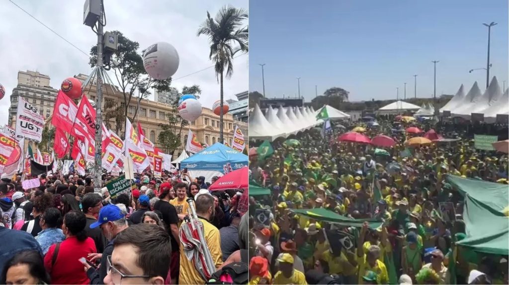 atos-de-7-de-setembro:-direita-pede-anistia;-esquerda-defende-soberania