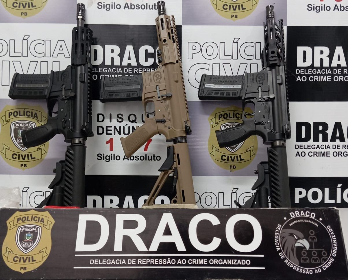 policia-civil-da-pb-apreende-um-fuzil-a-cada-37-dias,-dentro-e-fora-do-estado