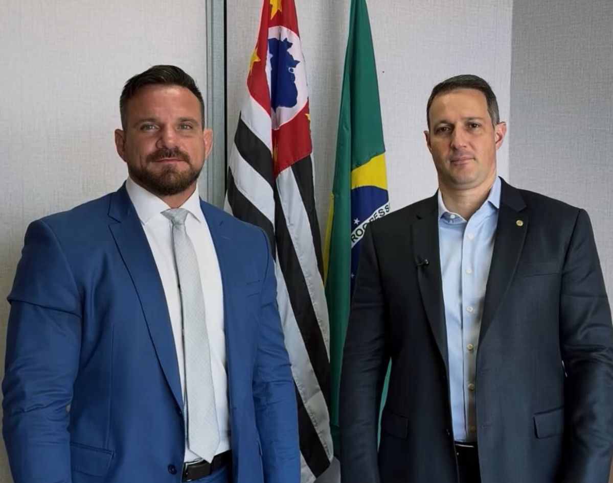 em-brasilia:-tarcisio-jardim-e-guilherme-derrite-fortalecem-agenda-nacional-de-seguranca-publica