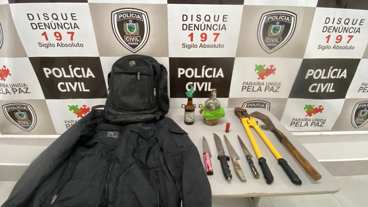 apos-roubo,-policia-prende-grupo-com-coqueteis-molotov,-na-pb