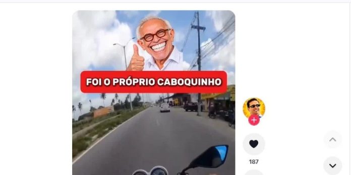 “foi-o-proprio-caboclinho”:-justica-rejeita-pedido-para-retirar-video-com-criticas-a-cicero-do-tiktok