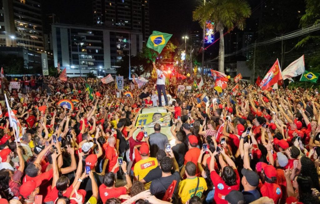 “a-vitoria-de-lula-e-a-vitoria-do-brasil”,-diz-lucas-durante-ato-em-jp